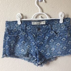 ABERCROMBIE AND FITCH JEAN SHORTS
